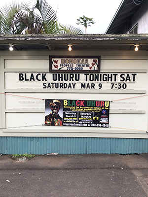 Black Uhuru in Hawaii