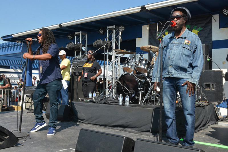 Black Uhuru on stage