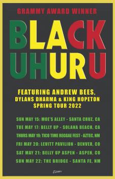 Black Uhuru Back on Tour #56